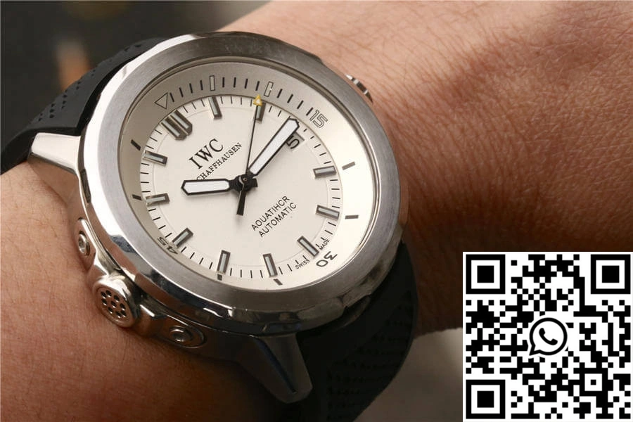 EasyMatch IWC Aquatimer IW329003 V6 Factory Silver White Dial 1864
