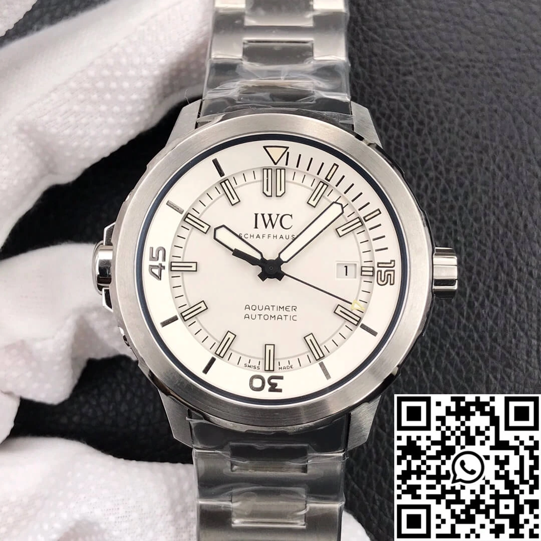 IWC Aquatimer IW329004 V6 Factory Silver White Dial Youthful 1868