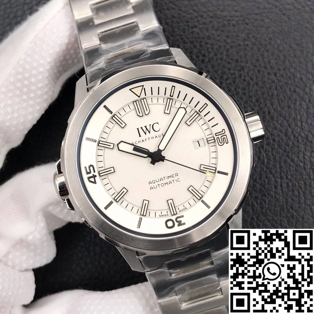 IWC Aquatimer IW329004 V6 Factory Silver White Dial Youthful 1868
