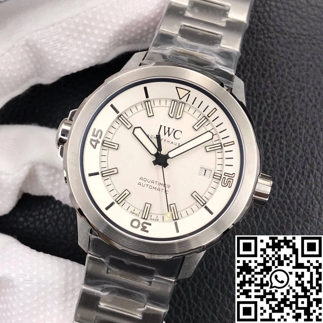 IWC Aquatimer IW329004 V6 Factory Silver White Dial Youthful 1868