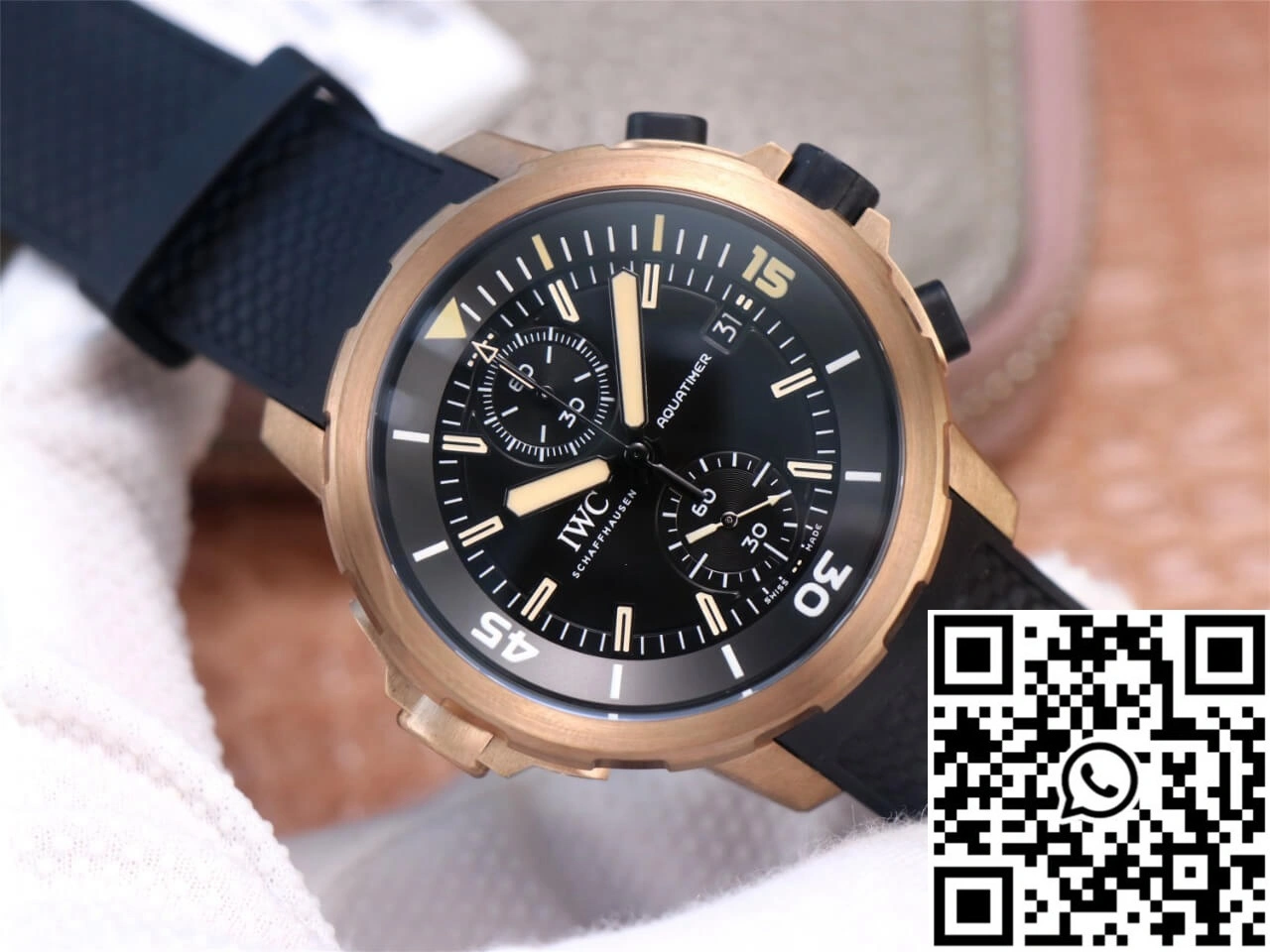IWC Aquatimer IW379503 Darwin Adventure Tour Special Edition V6 Factory Black Dial Efficient 1869