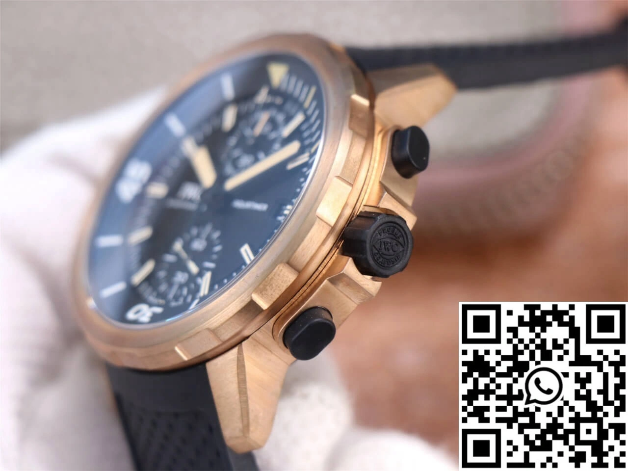 IWC Aquatimer IW379503 Darwin Adventure Tour Special Edition V6 Factory Black Dial Efficient 1869