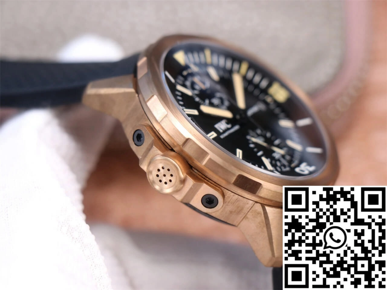 IWC Aquatimer IW379503 Darwin Adventure Tour Special Edition V6 Factory Black Dial Efficient 1869