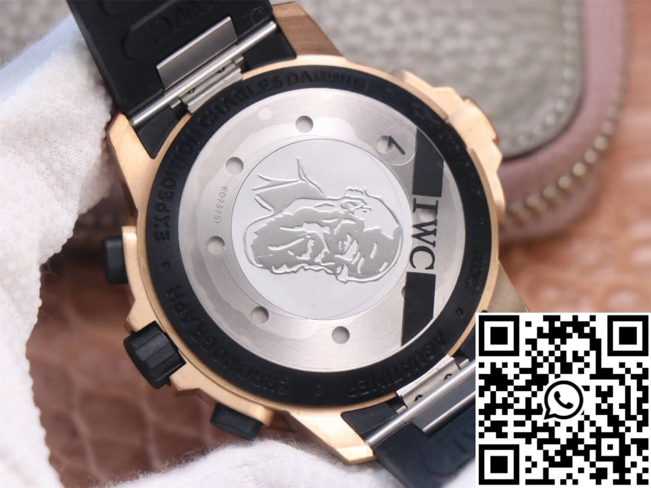 IWC Aquatimer IW379503 Darwin Adventure Tour Special Edition V6 Factory Black Dial Efficient 1869