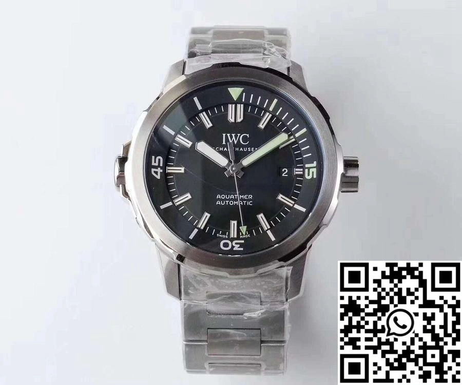 IWC Aquatimer Jacques-Yves Cousteau IW329005 V6 Factory V2 Black Dial SmoothTexture 1866