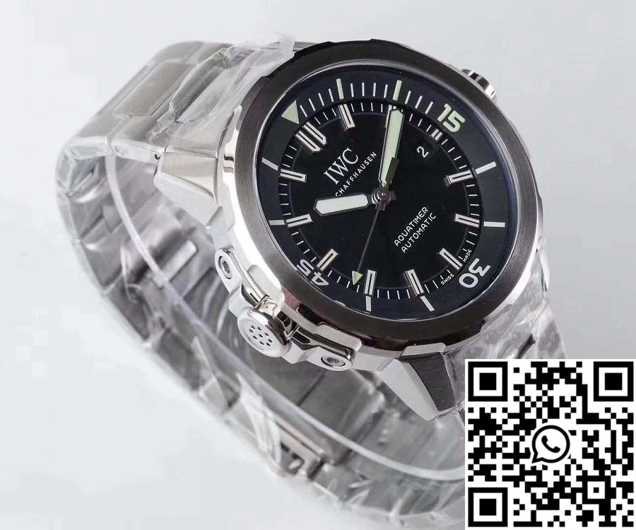 IWC Aquatimer Jacques-Yves Cousteau IW329005 V6 Factory V2 Black Dial SmoothTexture 1866