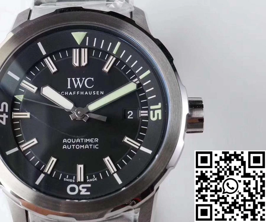IWC Aquatimer Jacques-Yves Cousteau IW329005 V6 Factory V2 Black Dial SmoothTexture 1866