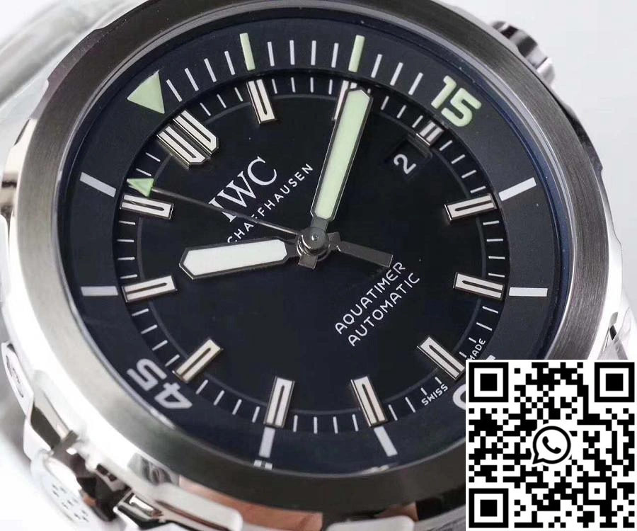 IWC Aquatimer Jacques-Yves Cousteau IW329005 V6 Factory V2 Black Dial SmoothTexture 1866