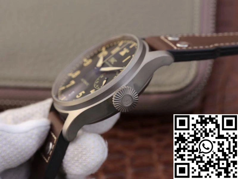 IWC Big Pilot Heritage IW501004 Titanium ZF Factory Black Dial RelaxedFit 1907