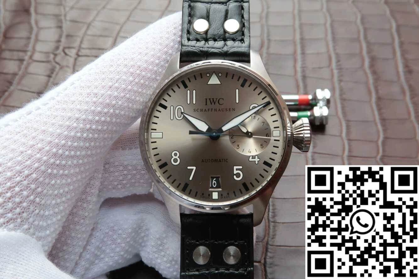 Original IWC Big Pilot IW500906 ZF Factory Rhodium Dial 1915