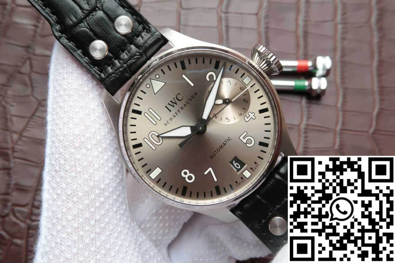 Original IWC Big Pilot IW500906 ZF Factory Rhodium Dial 1915