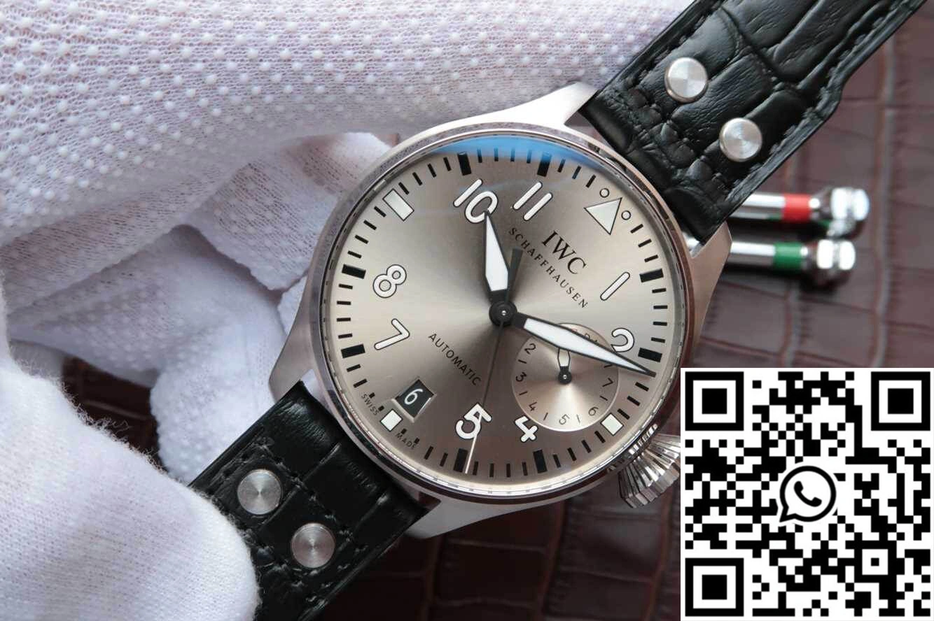 Original IWC Big Pilot IW500906 ZF Factory Rhodium Dial 1915