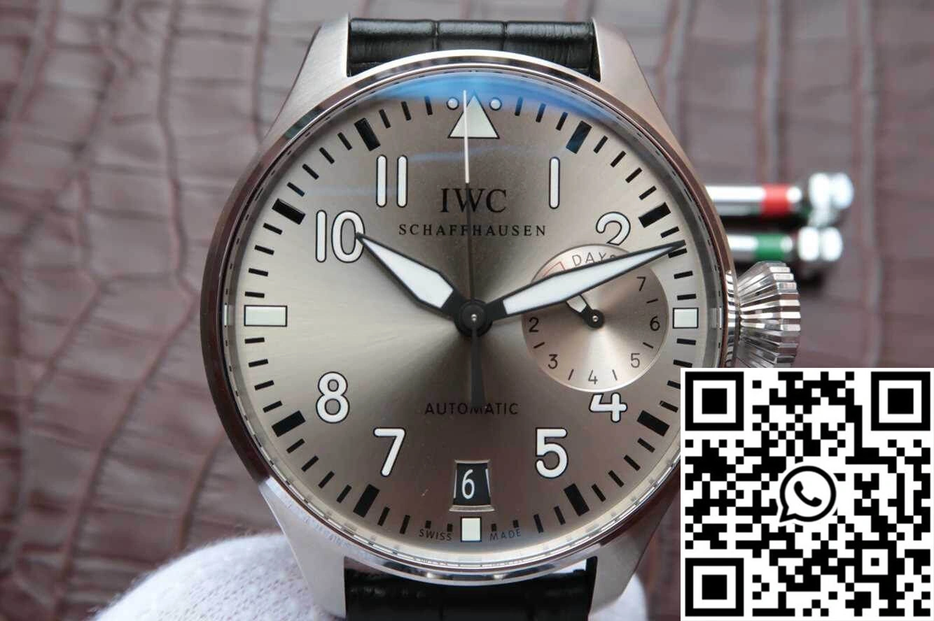 Original IWC Big Pilot IW500906 ZF Factory Rhodium Dial 1915