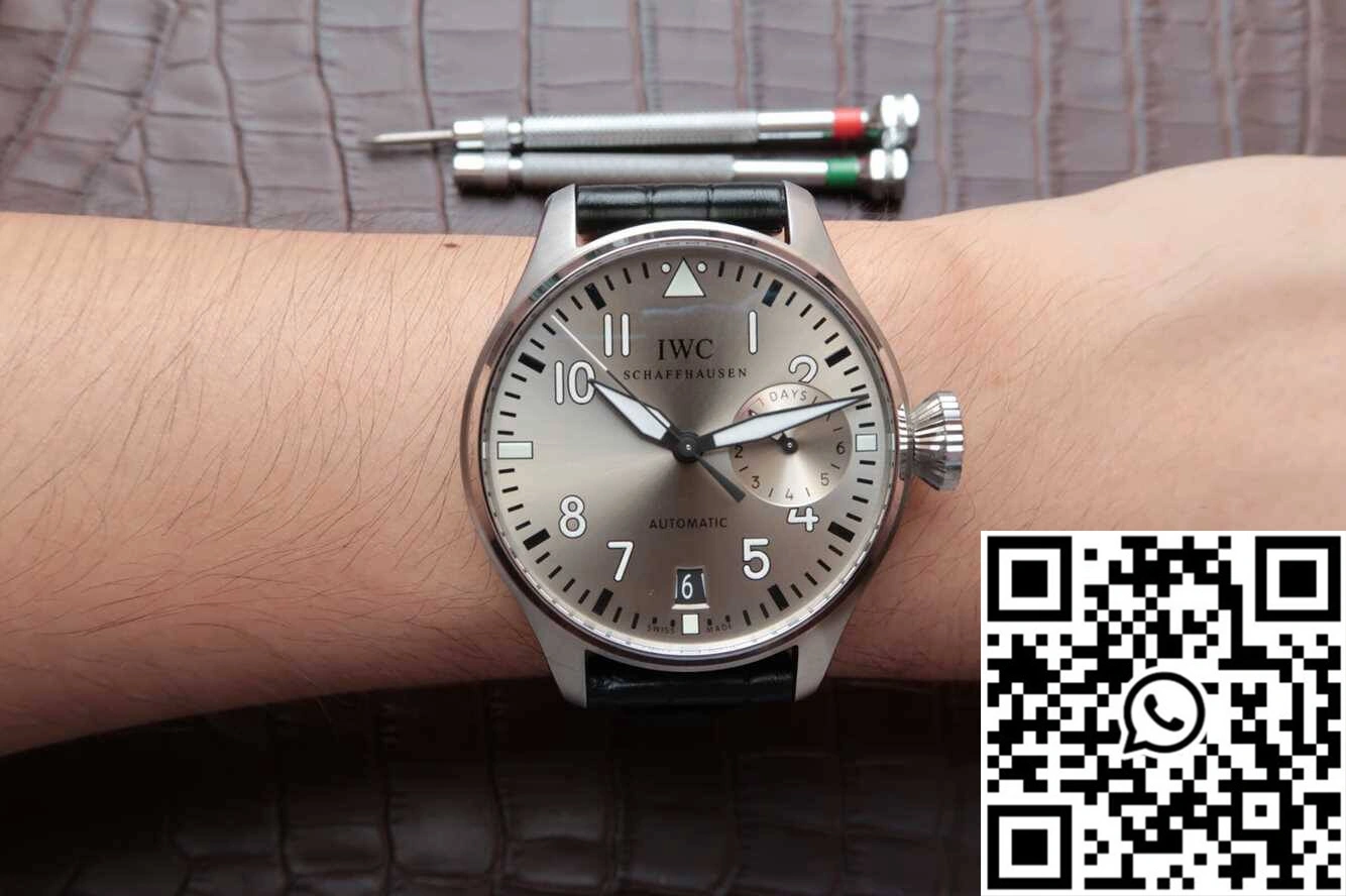 Original IWC Big Pilot IW500906 ZF Factory Rhodium Dial 1915