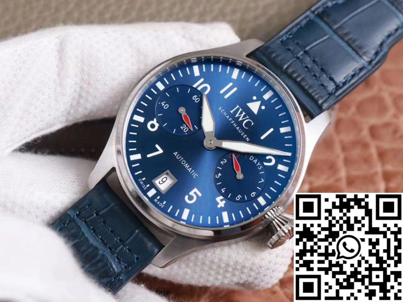 Sophisticated IWC Big Pilot IW501008 Boutique London Edition ZF Factory Blue Dial 1916