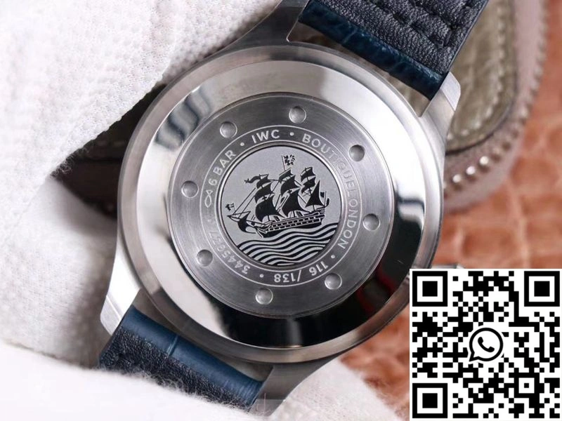 Sophisticated IWC Big Pilot IW501008 Boutique London Edition ZF Factory Blue Dial 1916