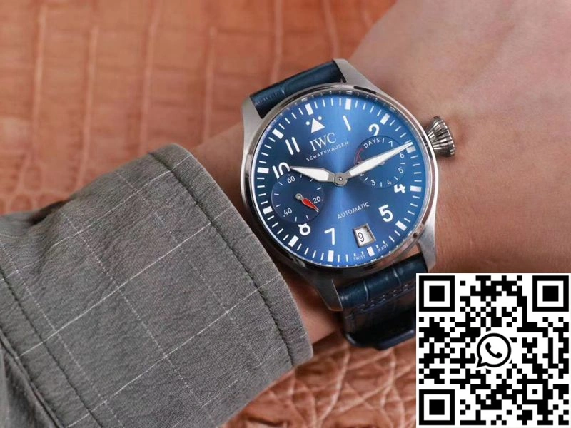 Sophisticated IWC Big Pilot IW501008 Boutique London Edition ZF Factory Blue Dial 1916