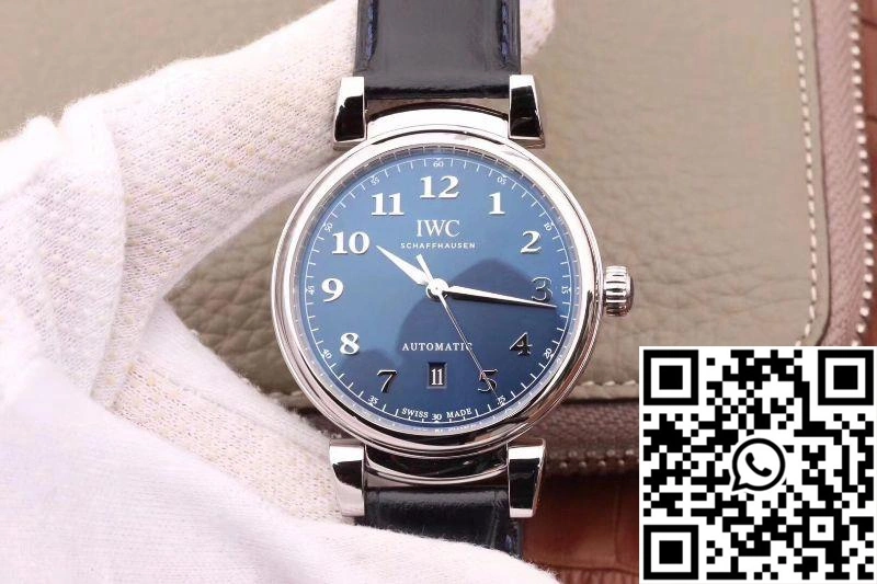 IWC Da Vinci Automatic IW356601 MKS Factory Blue Dial Trendsetting 1875