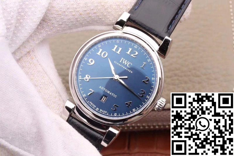 IWC Da Vinci Automatic IW356601 MKS Factory Blue Dial Trendsetting 1875