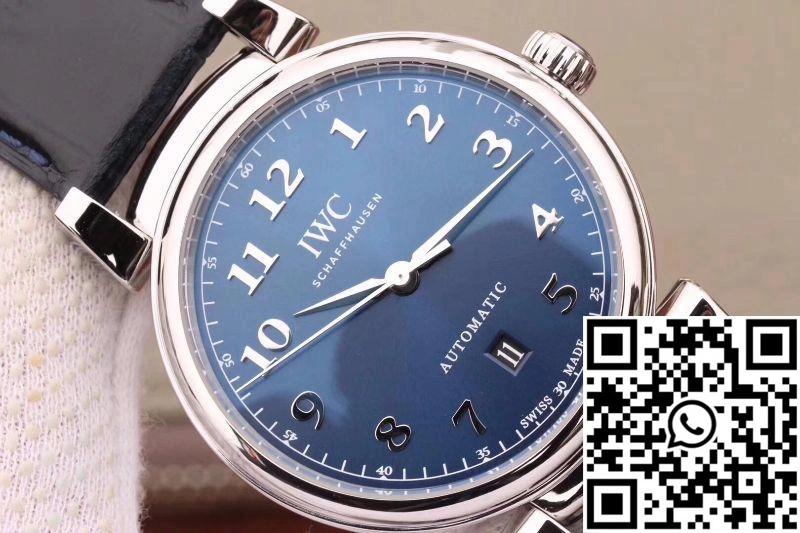IWC Da Vinci Automatic IW356601 MKS Factory Blue Dial Trendsetting 1875
