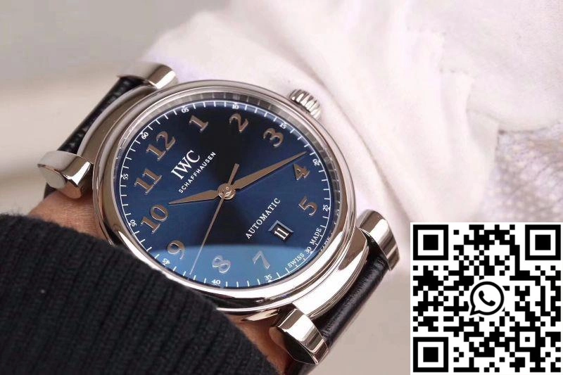 IWC Da Vinci Automatic IW356601 MKS Factory Blue Dial Trendsetting 1875