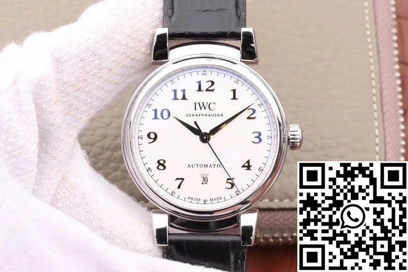 OnTrend IWC Da Vinci Automatic IW356601 MKS Factory White Dial 1876