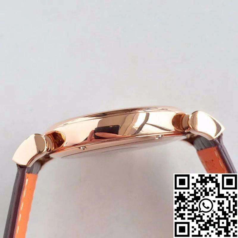 Trendsetting IWC Da Vinci Automatic IW356601 Rose Gold MKS Factory White Dial 1877