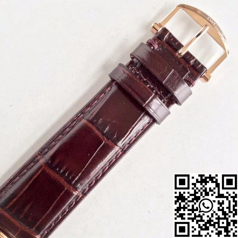 Trendsetting IWC Da Vinci Automatic IW356601 Rose Gold MKS Factory White Dial 1877