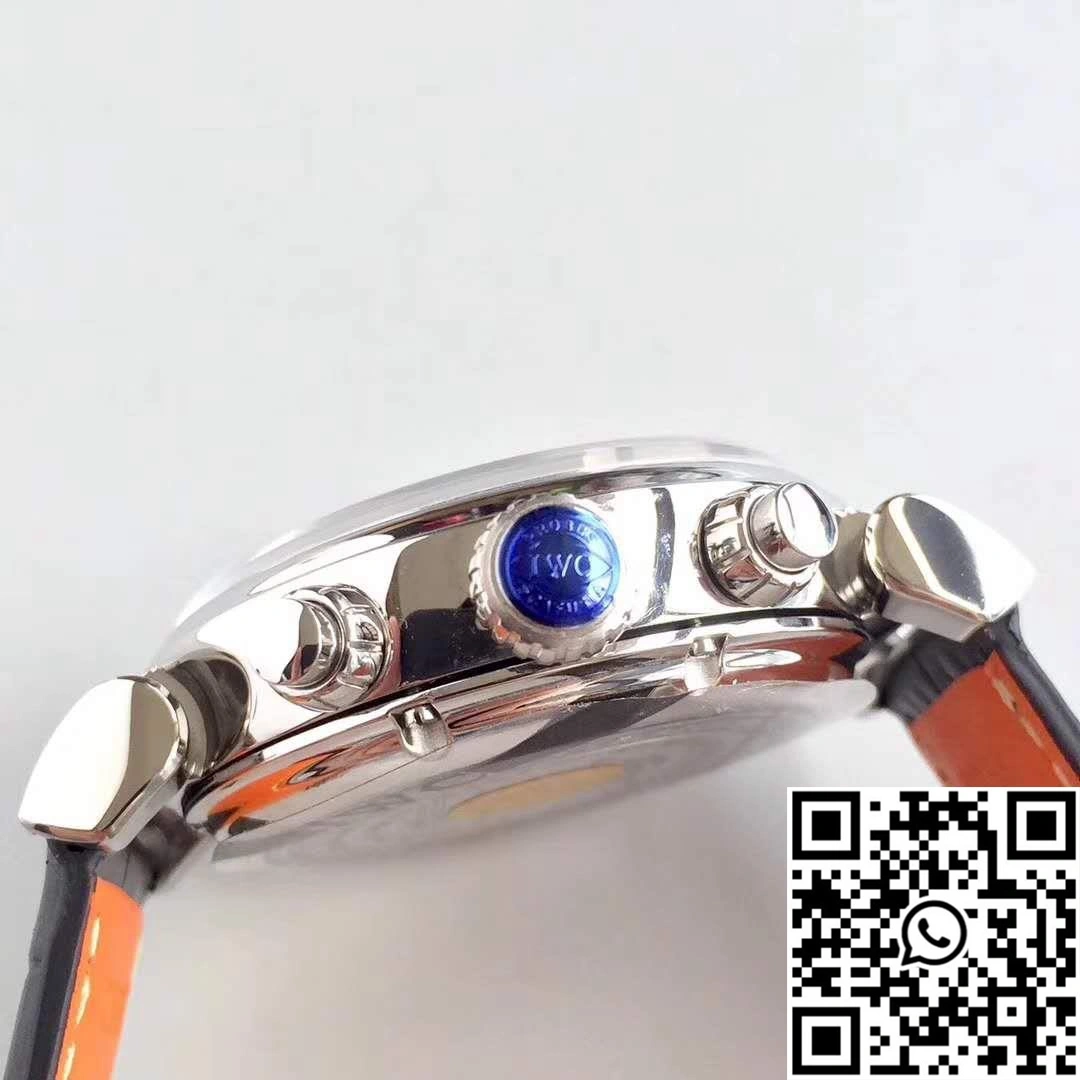 Affordable IWC Da Vinci Chronograph Edition Sport For Good Fundation IW393402 ZF Factory Blue Dial 1880