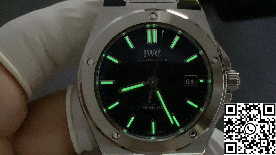 GoodFit IWC Ingenieur 40mm IW328901 V7 Factory 40mm Black Dial 1871