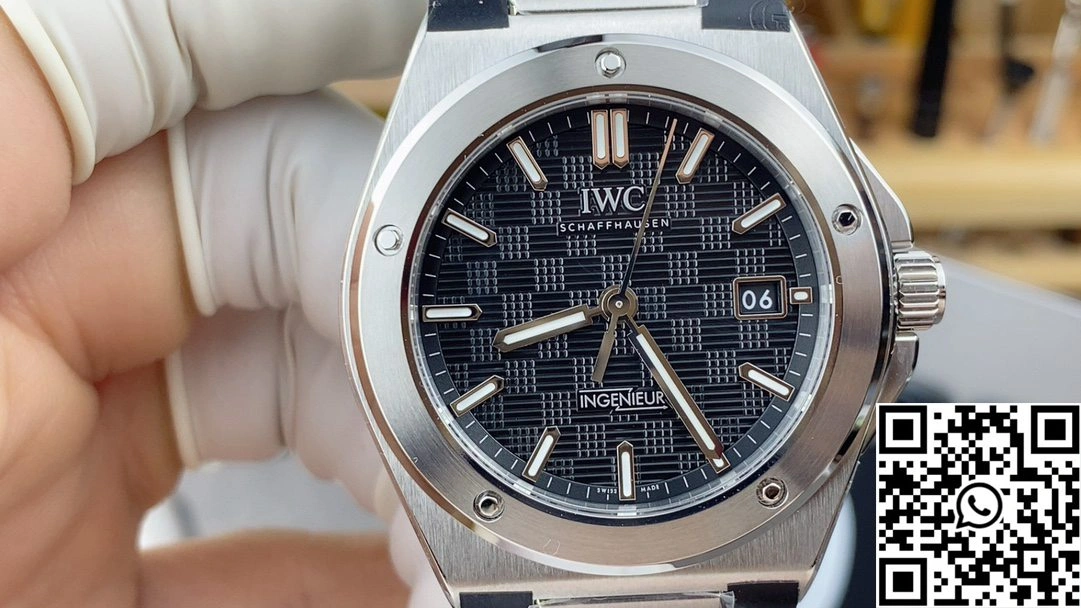 GoodFit IWC Ingenieur 40mm IW328901 V7 Factory 40mm Black Dial 1871