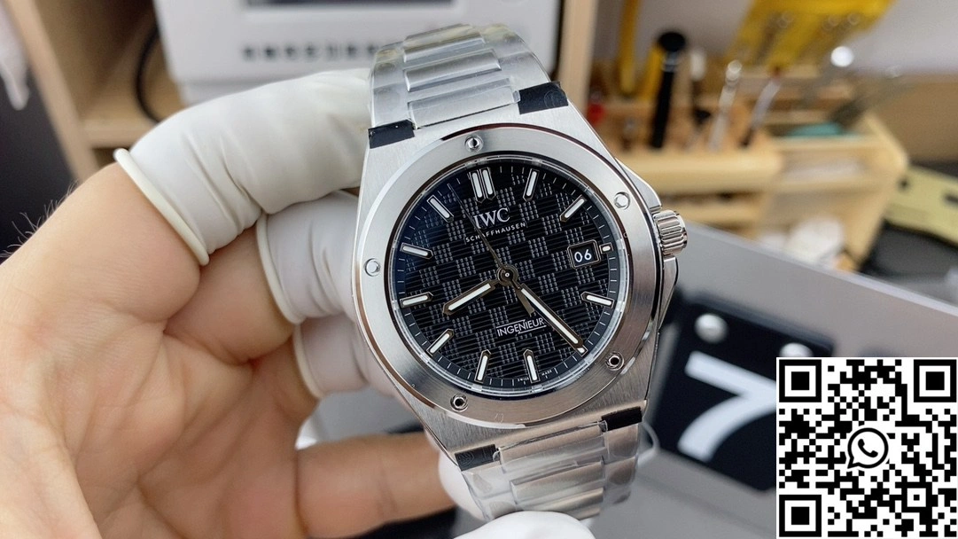 GoodFit IWC Ingenieur 40mm IW328901 V7 Factory 40mm Black Dial 1871