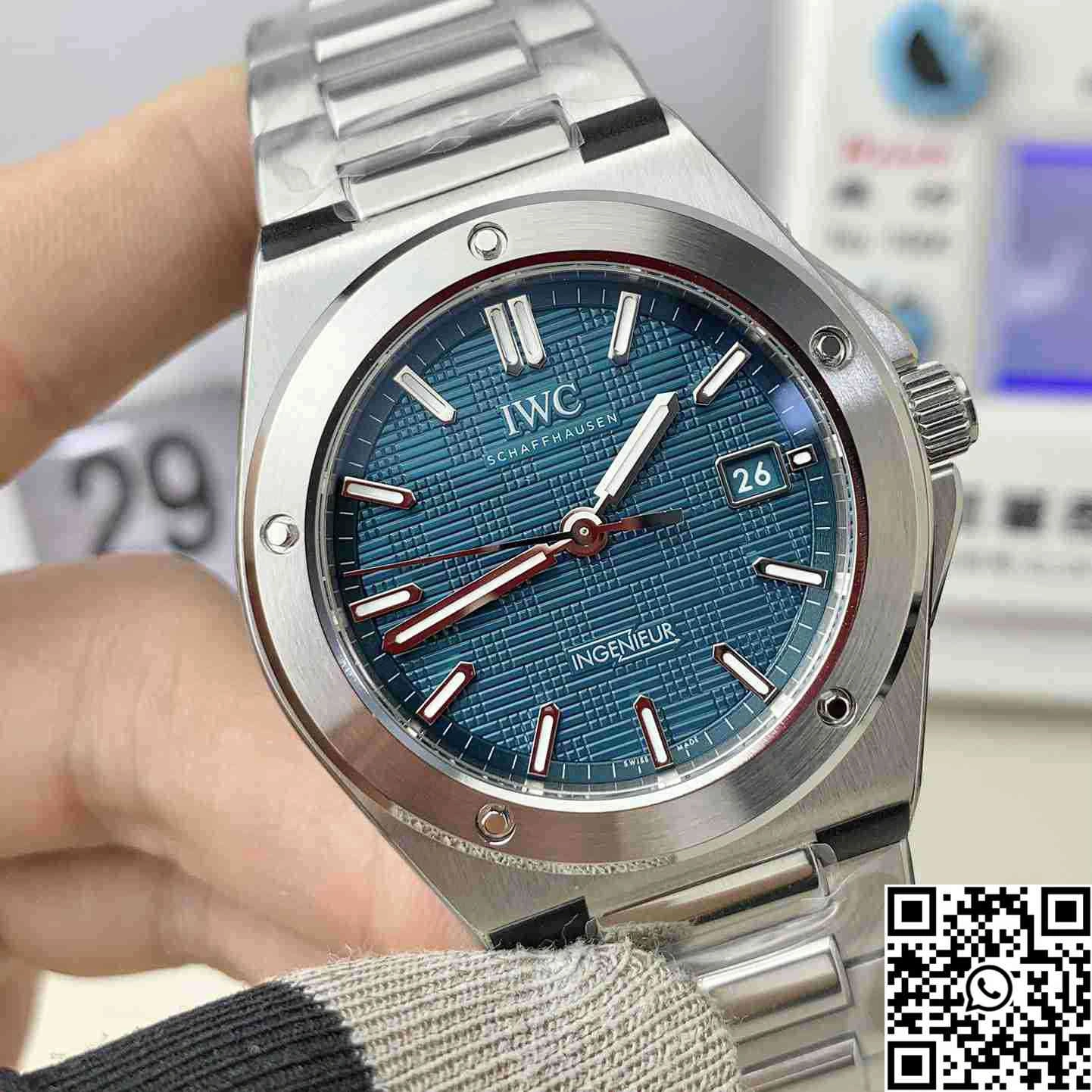Fashionable IWC Ingenieur 40mm IW328903 V7 Factory 40mm Blue Dial 1865