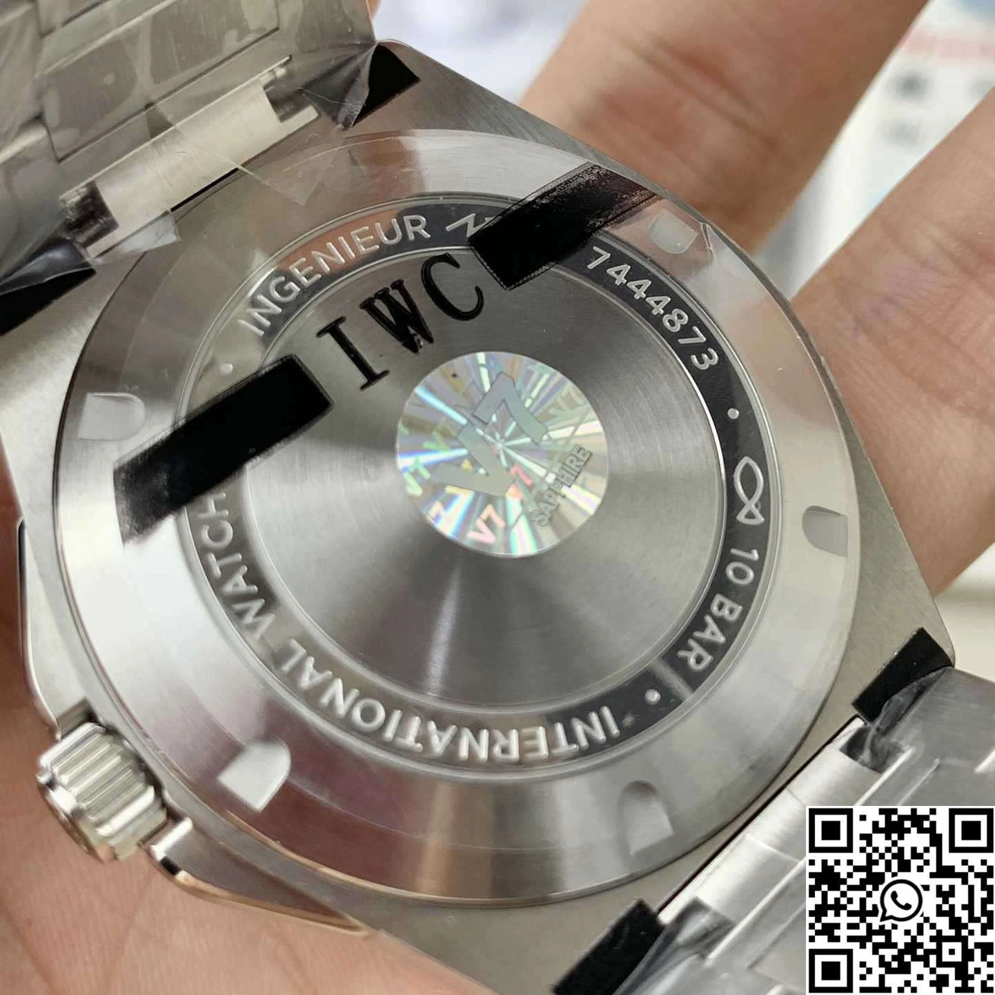 Fashionable IWC Ingenieur 40mm IW328903 V7 Factory 40mm Blue Dial 1865