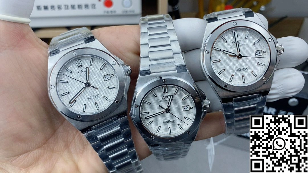 IWC Ingenieur IW328902 40mm V7 Factory 40mm White Dial StreetReady 1872