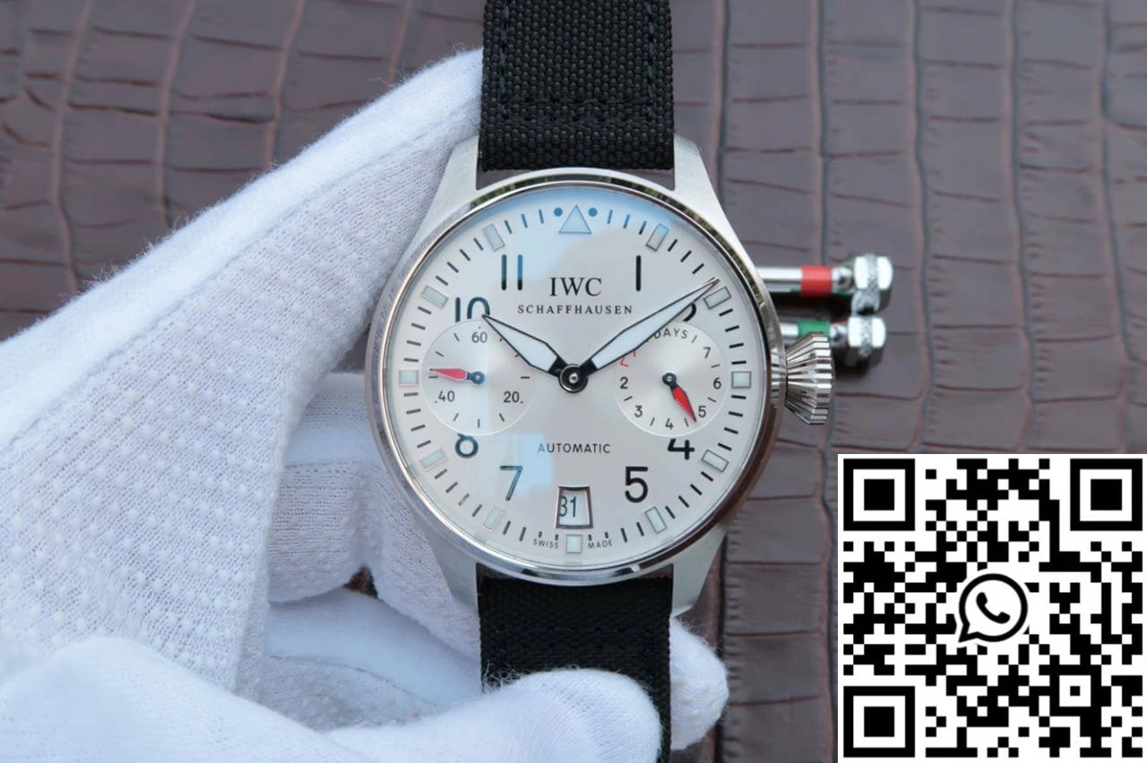 IWC Pilot 3777 Limited Edition ZF Factory White Dial Upgraded 1908