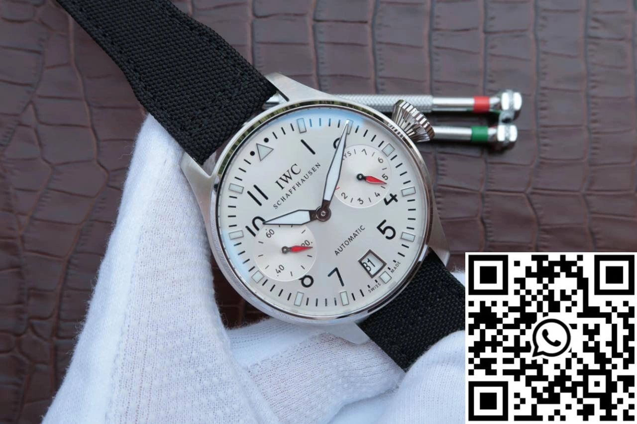 IWC Pilot 3777 Limited Edition ZF Factory White Dial Upgraded 1908