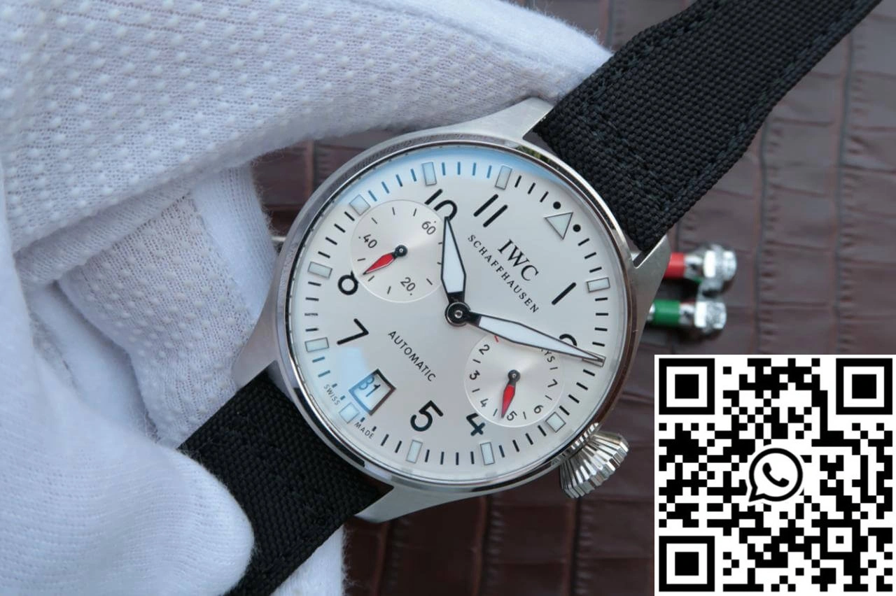 IWC Pilot 3777 Limited Edition ZF Factory White Dial Upgraded 1908