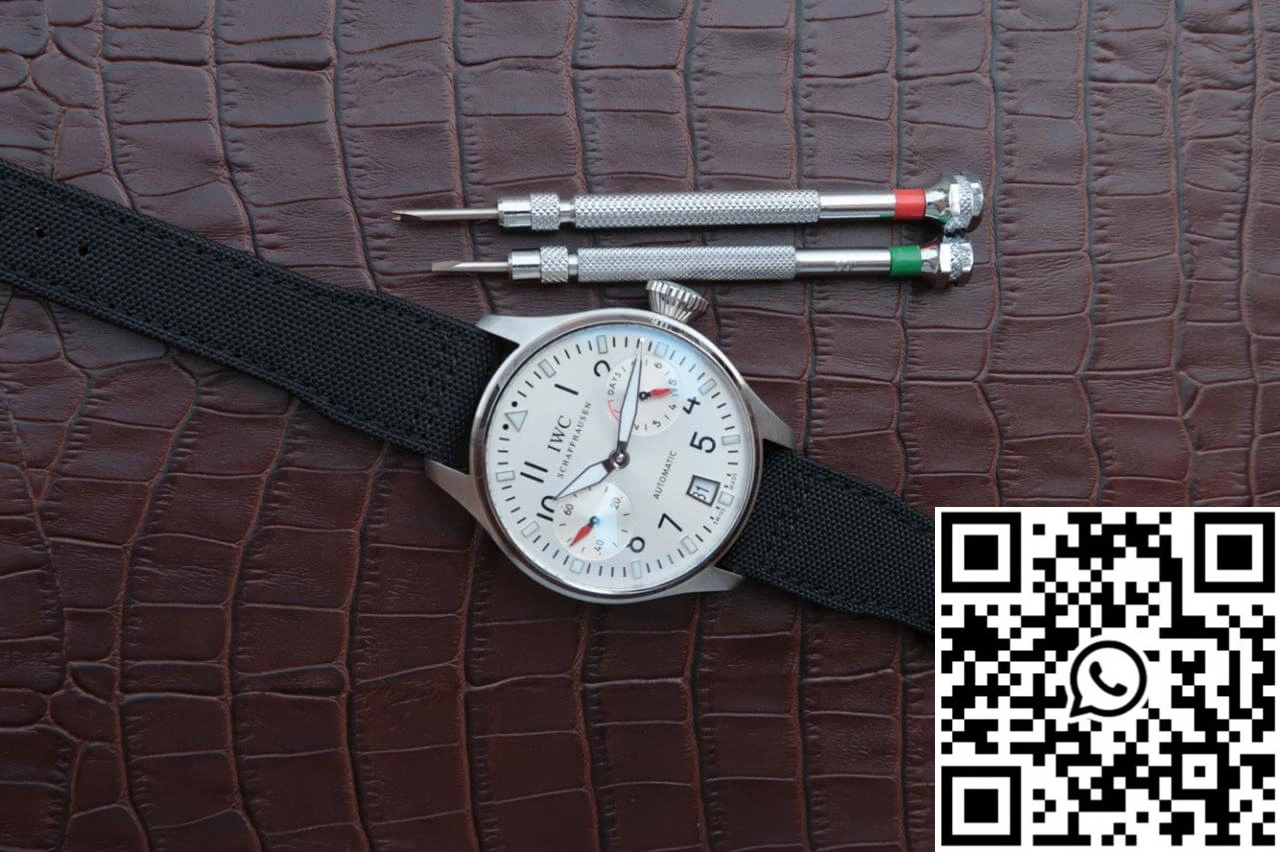 IWC Pilot 3777 Limited Edition ZF Factory White Dial Upgraded 1908