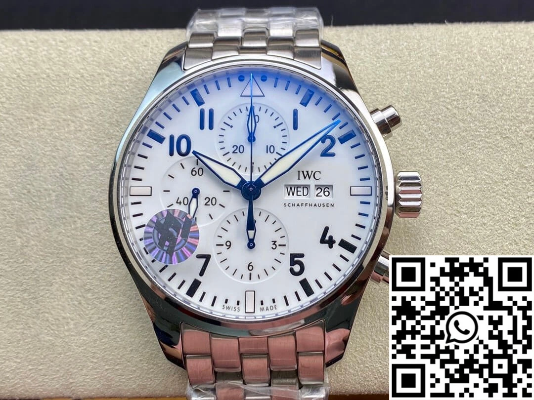 IWC Pilot 3777 ZF Factory Stainless Steel White Dial Fashionable 1891