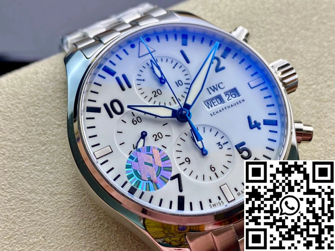 IWC Pilot 3777 ZF Factory Stainless Steel White Dial Fashionable 1891