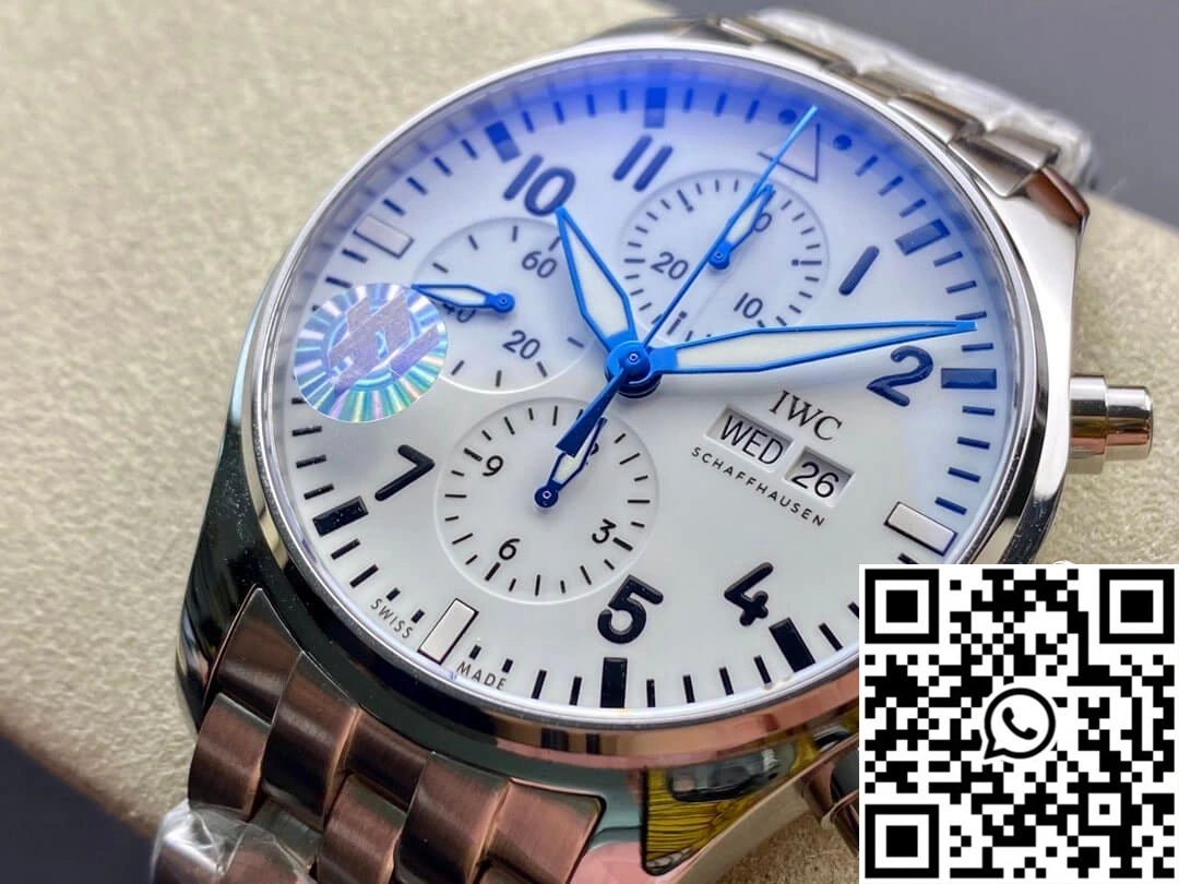 IWC Pilot 3777 ZF Factory Stainless Steel White Dial Fashionable 1891