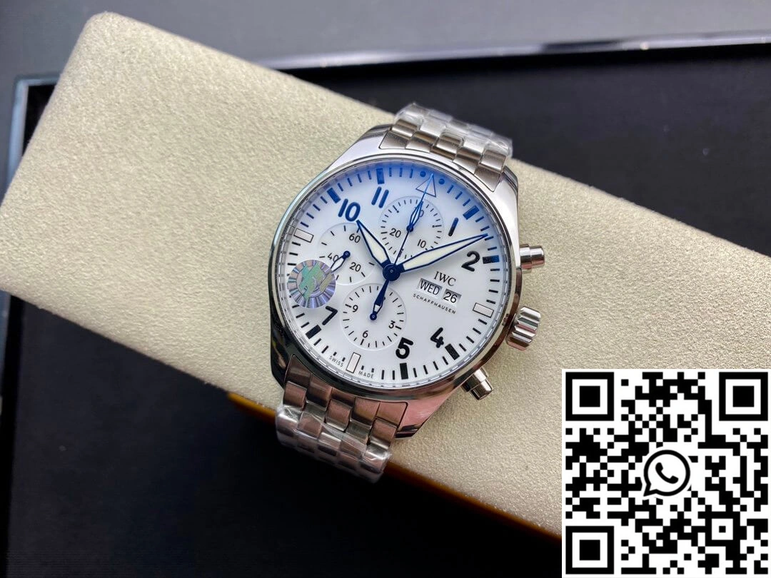 IWC Pilot 3777 ZF Factory Stainless Steel White Dial Fashionable 1891
