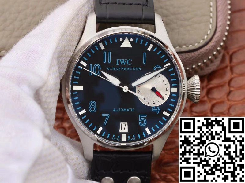 IWC Pilot Alexei Nemov IW500431 ZF Factory Blue Dial Packable 1925