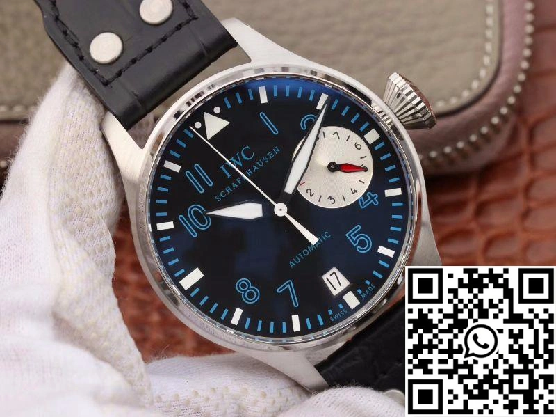 IWC Pilot Alexei Nemov IW500431 ZF Factory Blue Dial Packable 1925