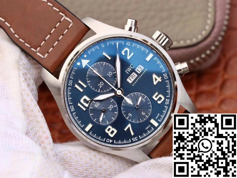 IWC Pilot Chronograph Edition Le Petit Prince IW377714 ZF Factory Blue Dial Sleek 1892