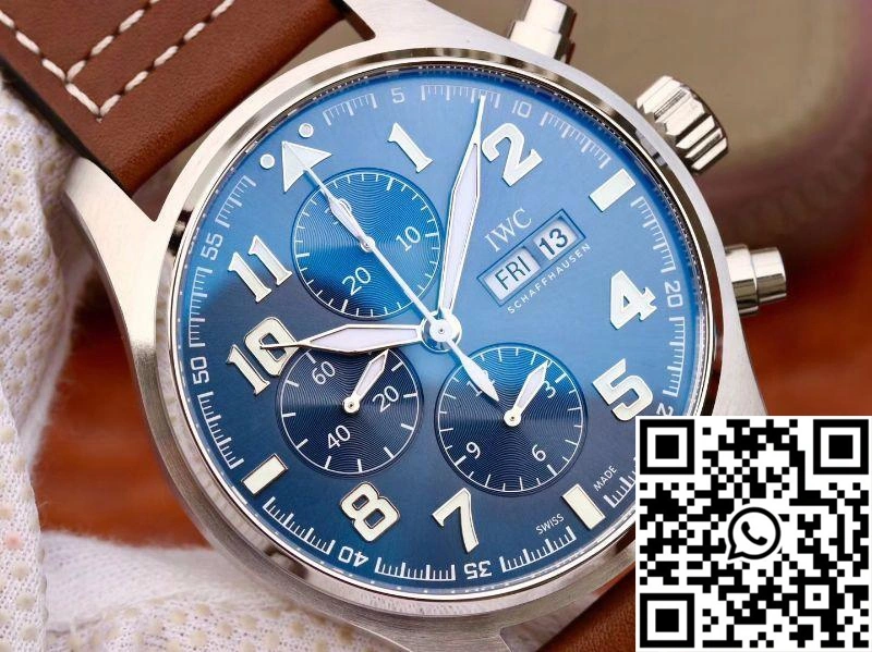 IWC Pilot Chronograph Edition Le Petit Prince IW377714 ZF Factory Blue Dial Sleek 1892