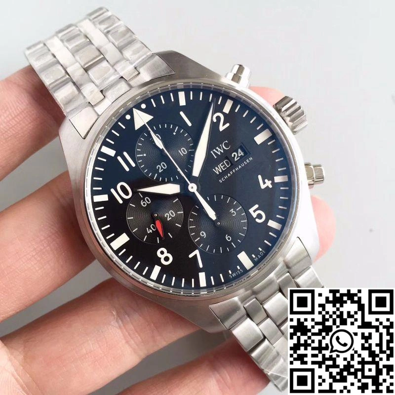 Resilient IWC Pilot Chronograph Edition Le Petit Prince IW377717 ZF Factory V2 Blue Dial 1941