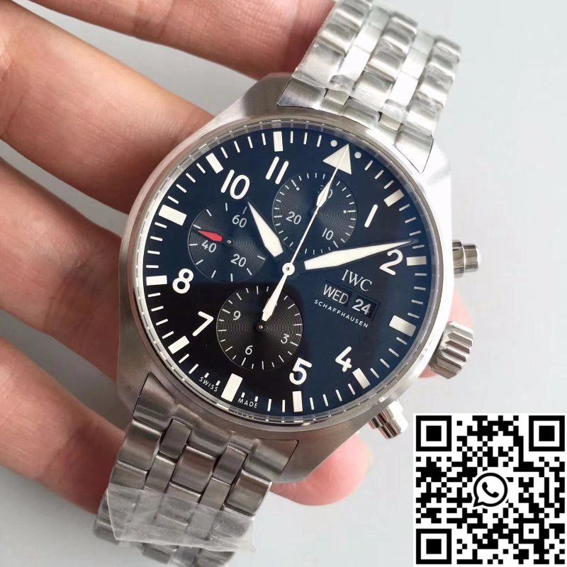 Resilient IWC Pilot Chronograph Edition Le Petit Prince IW377717 ZF Factory V2 Blue Dial 1941