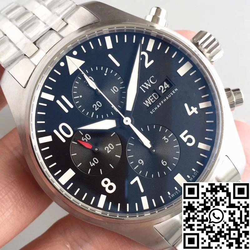 Resilient IWC Pilot Chronograph Edition Le Petit Prince IW377717 ZF Factory V2 Blue Dial 1941